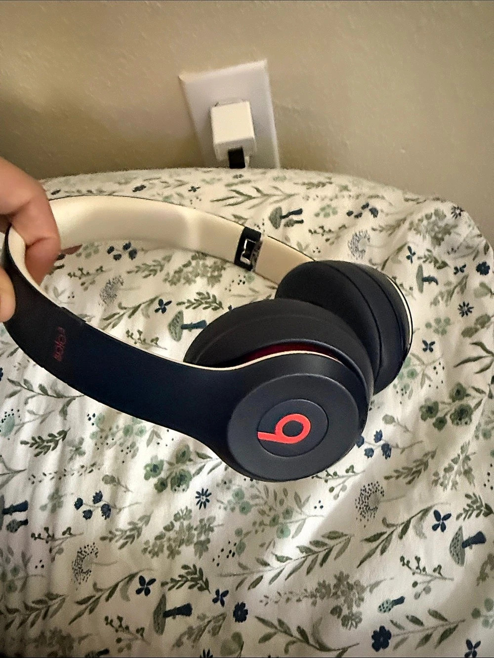 Beats On-Ear Headphones Blue & White